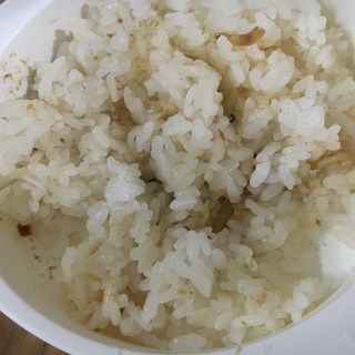 離乳食 後期 完了期 しらすのおかかごはん。